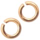 DQ metal Jumpring 3mm Rosegold 